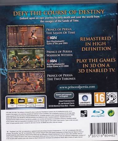 Prince of Persia Trilogy Classics HD - PS3 (B Grade) (Genbrug)